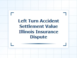 Settling Illinois Left Turn Accident Insurance Disputes